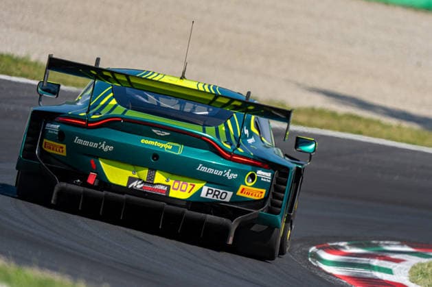 MOTORS - GT World Challenge - Monza - Round 3 Photo by IPA ABACAPRESS.COM85190940 - Mattia DRUDI, Marco SORENSEN and Nicki THIIM driving the ( 7) Aston Martin Vantage AMR GT3 EVO of team Comtoyou Racing during Monza - Round 3, GT World Challenge race in Monza, Italy, May 30 2026 Monza Italy  Copyright: xIPAxSport ABACAx