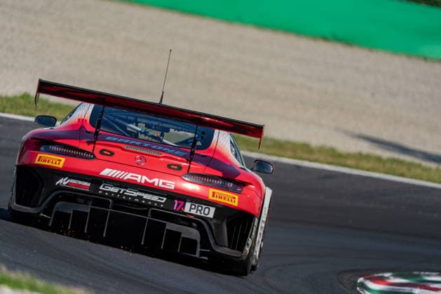 MOTORS - GT World Challenge - Monza - Round 3 Photo by IPA ABACAPRESS.COM85190912 - Maxime MARTIN, Maximilian GOTZ and Fabian SCHILLER driving the ( 17) Mercedes-AMG GT3 EVO of team Mercedes - AMG Team GetSpeed during Monza - Round 3, GT World Challenge race in Monza, Italy, May 30 2026 Monza Italy  Copyright: xIPAxSport ABACAx