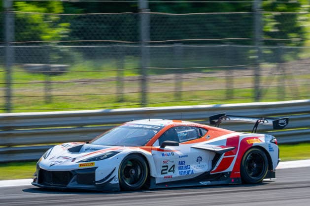 MOTORS - GT World Challenge - Monza - Round 3 Photo by IPA ABACAPRESS.COM85190913 - Antoine DOQUIN, Dennis LIND and Mikkel MAC driving the ( 24) Corvette Z06 GT3 R of team Steller Motorsport during Monza - Round 3, GT World Challenge race in Monza, Italy, May 30 2026 Monza Italy  Copyright: xIPAxSport ABACAx