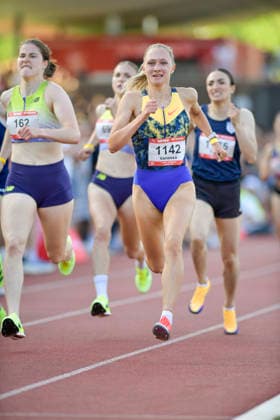 30 05 2026, xkaix, athletics long running night, Karlsruhe v l Vanessa Mikitenko Silvesterlauf Trier Karlsruhe kp