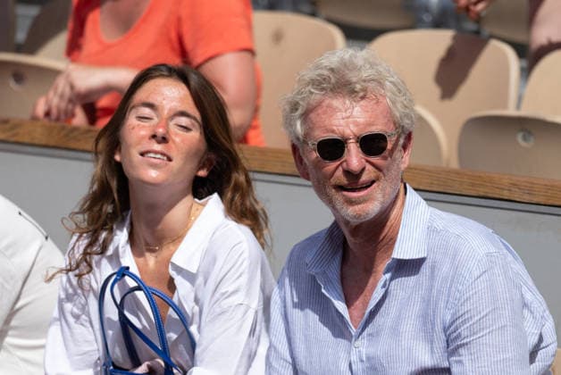 2026 French Open - Celebrities In Stand Day 7 NB Denis Brogniart in stand day 7 during the 2026 French Open at Roland Garros on May 30, 2026 in Paris, France. Photo by Nasser Berzane ABACAPRESS.COM  Copyright: xBerzanexNasser ABACAx