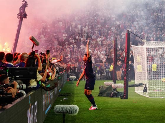 HUN: Paris Saint-Germain FC - Arsenal FC. UEFA Champions League™s Final. PSG players celebrating the victory during the UEFA Champions League™s Final match between Paris Saint-Germain FC and Arsenal FC played at Ferenc Puskas Arena Stadium on May 30, 2026 in Budapest, Hungary. kpng Copyright: xBaguxBlancox xPRESSINPHOTOx PS_260530_PSG_ARS_2526_185