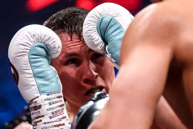 RUSSIA, YEKATERINBURG - MAY 31, 2026: Germany s Michael Eifert fights against Russia s Dmitry Bivol in their main event bout over the IBF and WBA World Light Heavyweight Champion titles as part of an RCC Boxing event at the UGMK Arena RCC Boxing Event In Yekaterinburg, Russia  - ZUMAt113 20260531_zaa_t113_001 Copyright: xDonatxSorokinx