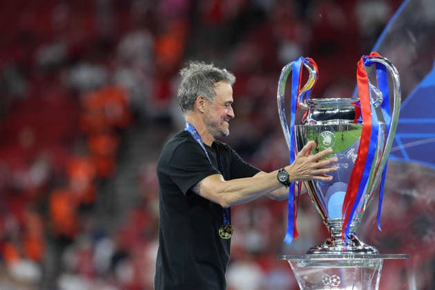 May 30, 2026, Napoli, Campania, Hungary: Luis Enrique Head Coach of FC Paris Saint-Germain During the football match between PSG vs Arsenal valid for the UEFA Champions League Final, on 30 05 2026 at the Stadium Pusko s Arena in Budapest Napoli Hungary - ZUMAs236 20260530_aap_s236_148 Copyright: xFabioxSassox
