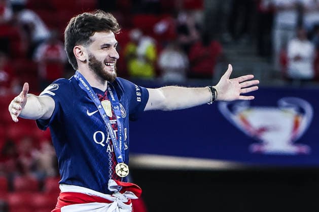 Sport, Football, UEFA Champions League season 2025 2026 Final Paris Saint Germain FC Arsenal 30 05 2026, Puskas Arena Budapest Khvicha Kvaratskhelia Paris Budapest Puskas Arena Hungary