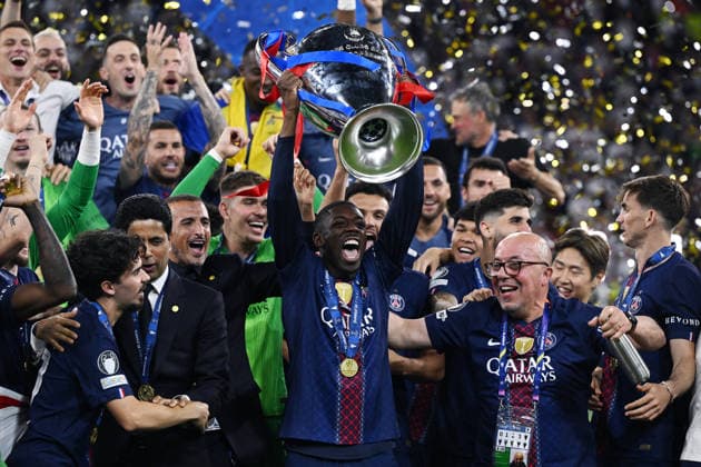Mg Budapest 30 05 2026 - finale Champions League Paris Saint Germain-Arsenal foto Matteo Gribaudi Image nella foto: Ousmane Dembele 