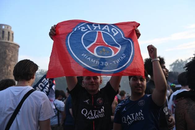 Tensions between PSG fans and the police following PSG’s victory over Arsenal in the Champions League final in Paris on 30 May 2026. - 30 05 2026 - France Ile-de-France (region) Paris -  JulienxMattiax xLexPictorium LePictorium_0335028