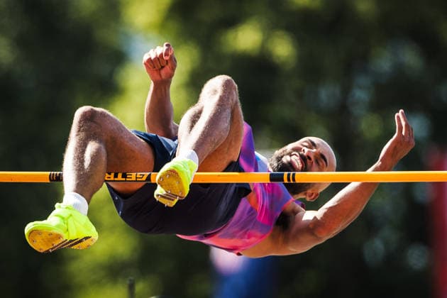 51 Hypomeeting, Goetzis AT , 30 05 2026 GOETZIS, SWITZERLAND MAY 30 Damian WARNER of Canada competes in the high jump of the mens decathlon at the 51 Hypomeeting, Goetzis AT on May 30, 2026 in Goetzis, Switzerland Copyright: xBEAUTIFULxSPORTS UlfxSchillerx