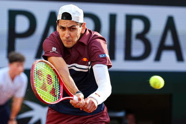 2026.05.30 Paryz Tenis French Open Roland Garros 2026 Moise Kouame - Alejandro Tabilo N z Alejandro Tabilo Foto Pawel Andrachiewicz PressFocus 2026.05.30 Paris Tennis - French Open Roland Garros 2026 Moise Kouame - Alejandro Tabilo Alejandro Tabilo Credit: Pawel Andrachiewicz PressFocus NEWSPIX.PL --- newspix.pl POLAND OUT! 