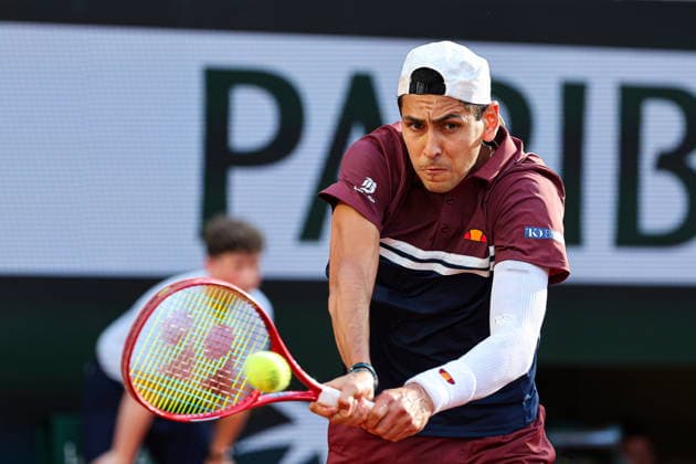 2026.05.30 Paryz Tenis French Open Roland Garros 2026 Moise Kouame - Alejandro Tabilo N z Alejandro Tabilo Foto Pawel Andrachiewicz PressFocus 2026.05.30 Paris Tennis - French Open Roland Garros 2026 Moise Kouame - Alejandro Tabilo Alejandro Tabilo Credit: Pawel Andrachiewicz PressFocus NEWSPIX.PL --- newspix.pl POLAND OUT! 