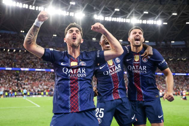 May 30, 2026, Napoli, Campania, Hungary: During the football match between PSG vs Arsenal valid for the UEFA Champions League Final, on 30 05 2026 at the Stadium Pusko s Arena in Budapest PSG Vs Arsenal  - ZUMAs236 20260530_aap_s236_174 Copyright: xFabioxSassox