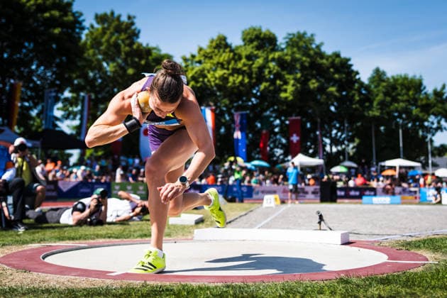 51 Hypomeeting, Goetzis AT , 30 05 2026 GOETZIS, SWITZERLAND MAY 30 Vanessa GRIMM of Germany competes in the shot put of the womens heptathlon at the 51 Hypomeeting, Goetzis AT on May 30, 2026 in Goetzis, Switzerland Copyright: xBEAUTIFULxSPORTS UlfxSchillerx