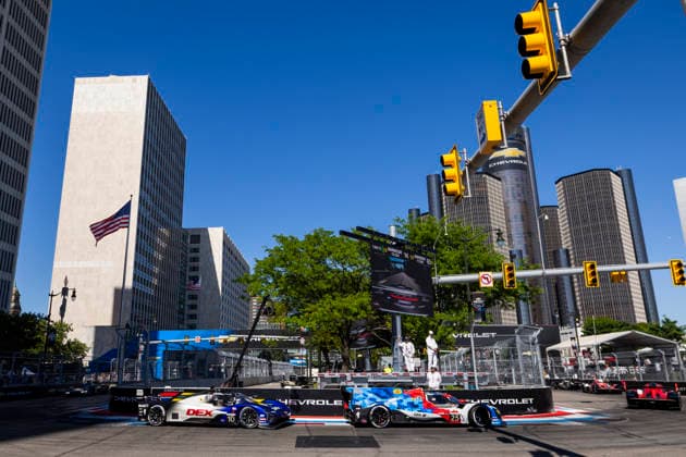 AUTO - IMSA - DETROIT SPORTS CAR CLASSIC 2026 25 ENG Philipp (aut), WITTMANN Marco (deu), BMW M Team WRT, BMW M Hybrid V8, action during the Chevrolet Detroit Sports Car Classic, 5th round of the 2026 2026 IMSA SportsCar Championship, on the Streets of Detroit, from May 29 to 31, 2026 in Detroit, Michigan, United States of America - DetroitUnited States Copyright: xJULIENxDELFOSSEx
