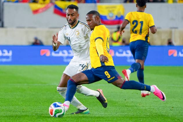 Football, Test match, Ecuador - Saudi Arabia
