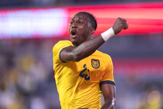 Ecuador and Saudi Arabia in an International Friendly, Länderspiel, Nationalmannschaft match in the United States. Jackson Porozo of Ecuador during the match between Ecuador and Saudi Arabia in an international friendly at Sports Illustrated Stadium in the city of Harrison, New Jersey, United States, on Saturday, May 30, 2026. HARRISON Sports Illustrated Stadium NJ UNITED STATES Copyright: xWilliamxVolcovx