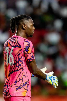 Jamaica v Nigeria, Unity Cup London 2026, Cup Final Nigeria goalkeeper Arthur Okonkwo (16) during the Unity Cup London 2026 match between Jamaica and Nigeria at The Valley, London, UK on 30 May 2026. London The Valley Greater London UK Editorial use only , Copyright: xManjitxNarotrax PSI-24353-0057