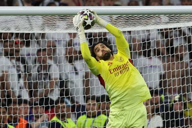 30.05.2026 - SOCCER - 2025-2026 UEFA Champions League final , Paris vs Arsenal David Raya (Arsenal) saves the ball Budapest Puskas Arena ,Budapest Puskas Arena Hungary