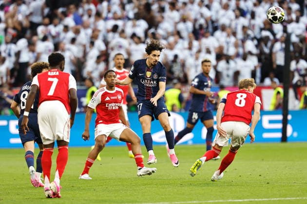 Vitinha (PSG), MAY 30, 2026 - Football Soccer : UEFA Champions League final match between Paris Saint-Germain - Arsenal FC at the Puskas Arena in Budapest, Hungary. Noxthirdxpartyxsales  aflo_332569500