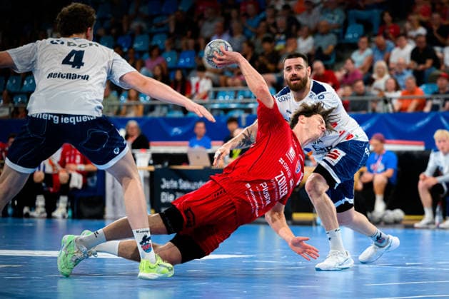 Bietigheim HBL 25 26 SG BBM Bietigheim VfL Potsdam Fynn Nicolaus Bietigheim Bietigheim Bissingen Egetrans Arena Baden Württemberg Germany