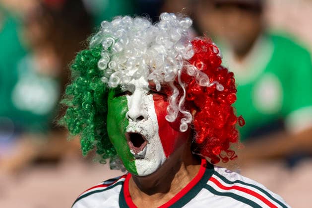 May 30, 2026, Pasadena, California, USA: A soccer fan is seen before a MexTour Sendoff Match between Mexico and Australia at Rose Bowl on Saturday, May 30, 2026 in Pasadena, Calif. MexTour Sendoff Match: Mexico Vs Australia  - ZUMAc68_ 20260530_zaf_c68_003 Copyright: xRingoxChiux