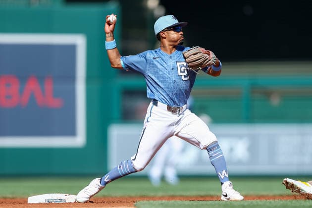 May 30, 2026, Washington D.C, District Of Columbia, United States: Washington, DC; Washington Nationals second baseman Nasim NuoÂ±ez (26) throws to first base during the Major League Baseball game between the Washington Nationals and the San Diego Padres at Nationals Park on Saturday, May 30, 2026. The Nationals beat the Padres 9-4. Washington D.C United States - ZUMAp258 20260530_znp_p258_037 Copyright: xStevexPrakopex