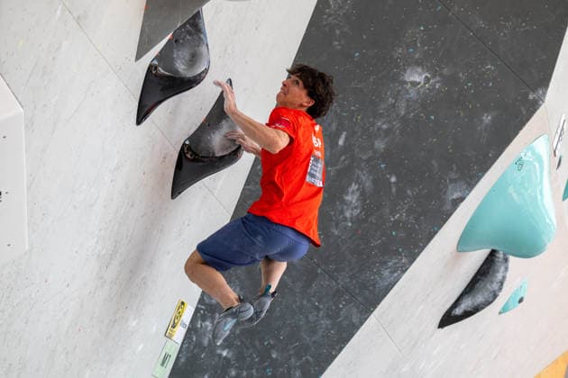 May 30, 2026, Madrid, Madrid, Spain: GUILLERMO PEINADO of Spain competes during the men s boulder semifinal at the IFSC World Climbing Series in Madrid Madrid Spain - ZUMAd308 20260530_zsp_d308_091 Copyright: xJuanxCarlosxLucasx