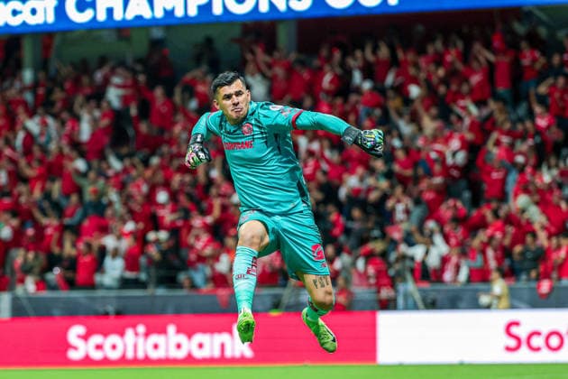 CONCACAF CHAMPIONS CUP 2026 CONCACAF CHAMPIONS CUP 2026 TOLUCA VS TIGRES UANL 30052026 TOLUCA, ESTADO DE MEXICO Action photo of Luis Garcia of Diablos Rojos del Toluca, celebrating a goal, during title game of the CONCACAF Champions Cup 2026 at the Estadio Nemesio Diez of Toluca, Estado de Mexico, Mexico against Tigres UANL Action photo of Luis Garcia of Diablos Rojos del Toluca, celebrating a goal, during title game of the CONCACAF Champions Cup 2026, held at the Estadio Nemesio Diez of Toluca, Estado de Mexico, Mexico against Tigres UANL Photo by IMAGENSHOP AGENCIA FOTOGRAFICA TOLUCA ESTADO DE MEXICO MEXICO Copyright: xIMAGENSHOPxAGENCIAxFOTOGRAFICAx