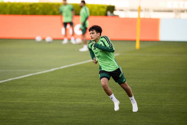 May 29, 2026, Pasadena, California, United States: Gilberto Mora taking part in the training of MexicoÃ¢â‚¬â ¢s national football team before the International Friendly, Länderspiel, Nationalmannschaft Match between Mexico and Australia at Rose Bowl Stadium. on May 29, 2026 in Pasadena, California. Mexico National Football Team s Training  - ZUMAe321 20260529_zsa_e321_007 Copyright: xArturoxCorderox