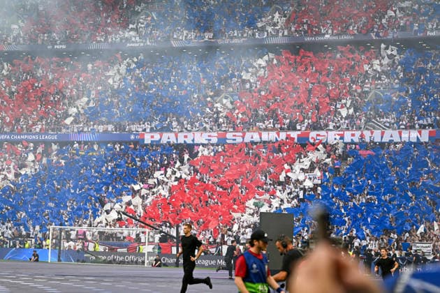SOCCER - UEFA CL, PSG vs Arsenal BUDAPEST,HUNGARY,30.MAY.26 - SOCCER - UEFA Champions League, final, Paris Saint-Germain vs Arsenal FC. Image shows the fans of PSG.  GEPAxpictures xAvnixRetkoceri