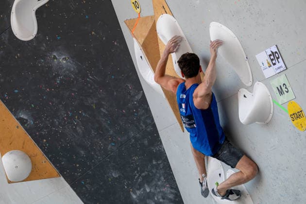 Climbing, bouldering, World Climbing Series in Madrid
