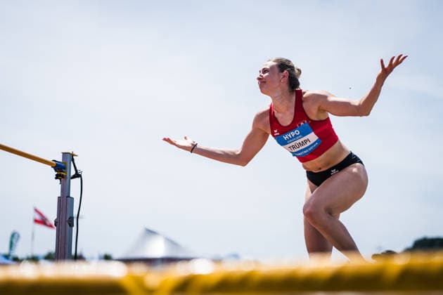 51 Hypomeeting, Goetzis AT , 30 05 2026 GOETZIS, SWITZERLAND MAY 30 Liana TRUEMPI of Switzerland competes in the high jump of the womens heptathlon at the 51 Hypomeeting, Goetzis AT on May 30, 2026 in Goetzis, Switzerland Copyright: xBEAUTIFULxSPORTS UlfxSchillerx
