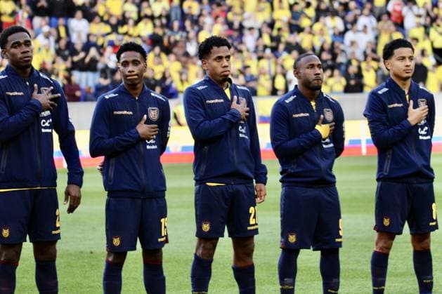 RECORD DATE NOT STATED Ecuador vs Saudi Arabia Friendlies Ahead of FIFA 2026 World Cup. (SPO) Ecuador vs Saudi Arabia Friendlies Ahead of FIFA 2026 World Cup. May 30, 2026, Harrison, New Jersey, USA: Ecuador players during friendly soccer match between Ecuador and Saudi Arabia ahead of FIFA 2026 World Cup at Sports illustrated stadium in Harrison, New Jersey. Credit: Niyi Fote Thenews2(Foto: Niyi Fote Thenews2 imago images) SPO  Copyright: xNiyixFotex