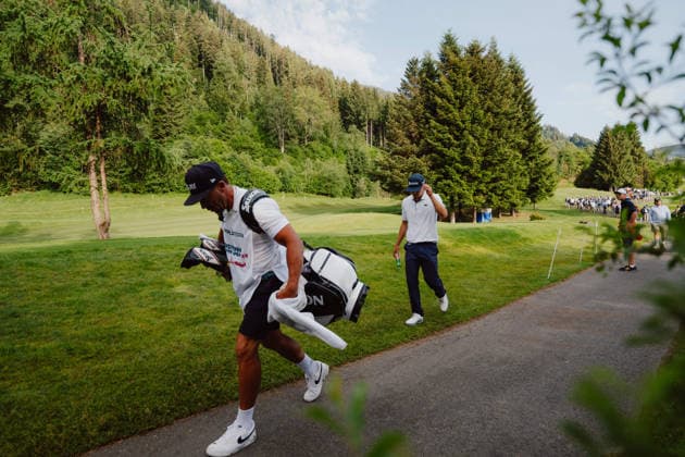 GOLF - Austrian Alpine Open KITZBUEHEL,AUSTRIA,31.MAY.26 - GOLF - DP World Tour, Austrian Alpine Open, GC Kitzbuehel-Schwarzsee-Reith. Image shows Maximilian Steinlechner (AUT).  GEPAxpictures xAlexanderxSolc