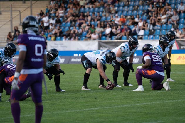 30 05 2026, xhfmx, American Football EFA European Football Alliance, Frankfurt Galaxy Munich Ravens DFL DFB REGULATIONS PROHIBIT ANY USE OF PHOTOGRAPHS as IMAGE SEQUENCES and or QUASI VIDEO Frankfurt am Main