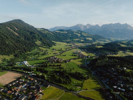 GOLF - Austrian Alpine Open KITZBUEHEL,AUSTRIA,31.MAY.26 - GOLF - DP World Tour, Austrian Alpine Open, GC Kitzbuehel-Schwarzsee-Reith. Image shows an overview of GC Kitzbuehel-Schwarzsee-Reith.  GEPAxpictures xAlexanderxSolc