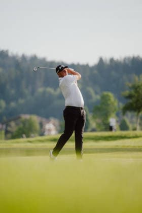 GOLF - Austrian Alpine Open KITZBUEHEL,AUSTRIA,31.MAY.26 - GOLF - DP World Tour, Austrian Alpine Open, GC Kitzbuehel-Schwarzsee-Reith. Image shows Sepp Straka (AUT).  GEPAxpictures xAlexanderxSolc