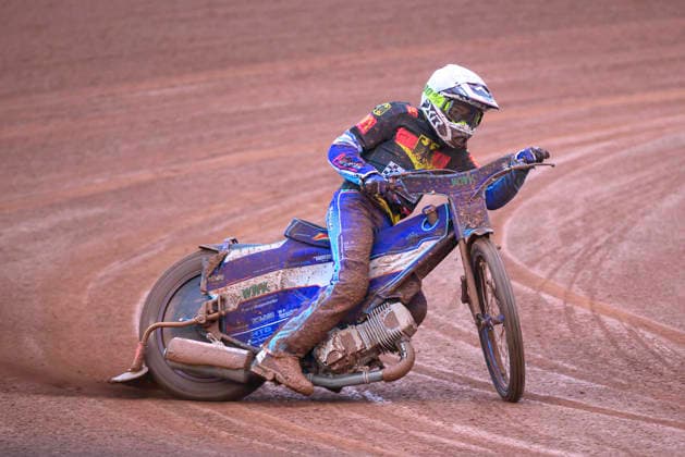 Speedway GP Qualifying Round 3 Mario Hausl of Germany competes during the Speedway GP Qualifying Round 3 at Allied Ashfield Stadium in Glasgow, United Kingdom, on May 30, 2026. Scunthorpe Lincolnshire United Kingdom  Copyright: xMIxNewsx originalFilename:fletcher-speedway260530_np8Si.jpg