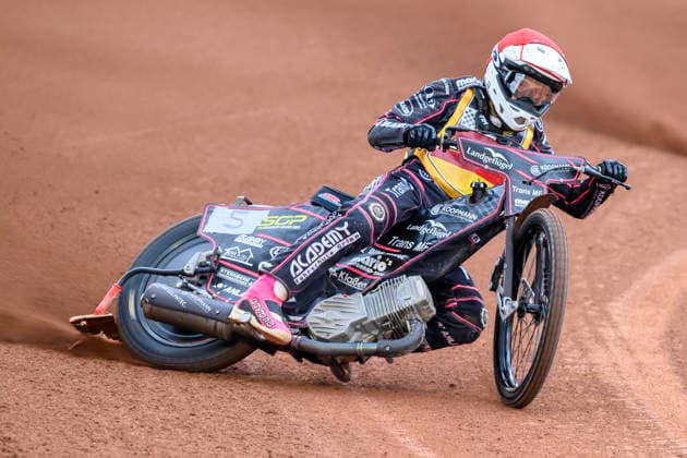Speedway GP Qualifying Round 3 Kai Huckenbeck of Germany competes during the Speedway GP Qualifying Round 3 at Allied Ashfield Stadium in Glasgow, United Kingdom, on May 30, 2026. Scunthorpe Lincolnshire United Kingdom  Copyright: xMIxNewsx originalFilename:fletcher-speedway260530_npIcY.jpg