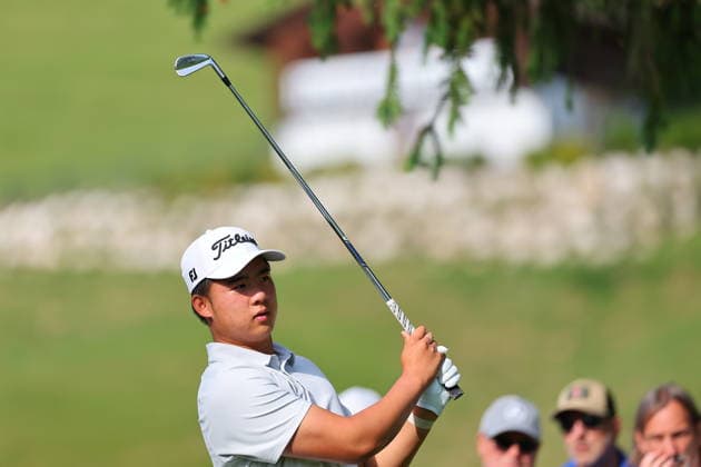GOLF - Austrian Alpine Open KITZBUEHEL,AUSTRIA,31.MAY.26 - GOLF - DP World Tour, Austrian Alpine Open, GC Kitzbuehel-Schwarzsee-Reith. Image shows Yanhan Zhou (CHN).  GEPAxpictures xAmirxBeganovic