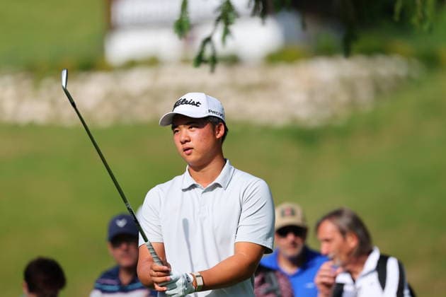 GOLF - Austrian Alpine Open KITZBUEHEL,AUSTRIA,31.MAY.26 - GOLF - DP World Tour, Austrian Alpine Open, GC Kitzbuehel-Schwarzsee-Reith. Image shows Yanhan Zhou (CHN).  GEPAxpictures xAmirxBeganovic