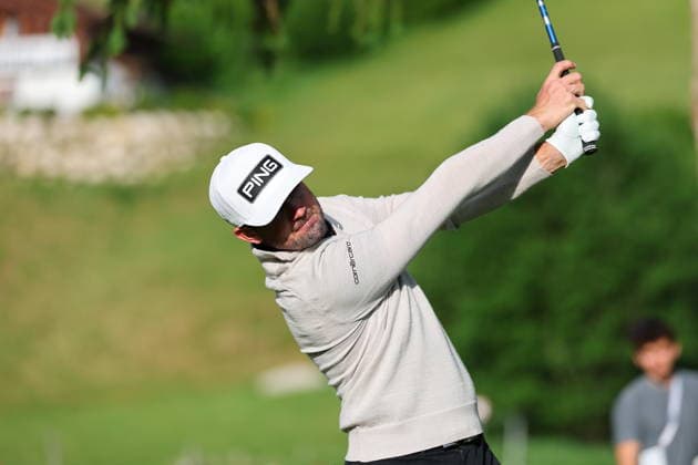 GOLF - Austrian Alpine Open KITZBUEHEL,AUSTRIA,31.MAY.26 - GOLF - DP World Tour, Austrian Alpine Open, GC Kitzbuehel-Schwarzsee-Reith. Image shows Joel Girrbach (SUI).  GEPAxpictures xAmirxBeganovic