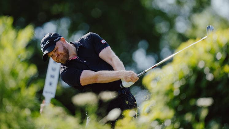 GOLF - Austrian Alpine Open KITZBUEHEL,AUSTRIA,31.MAY.26 - GOLF - DP World Tour, Austrian Alpine Open, GC Kitzbuehel-Schwarzsee-Reith. Image shows Nathan Kimsey (GBR).  GEPAxpictures xAlexanderxSolc