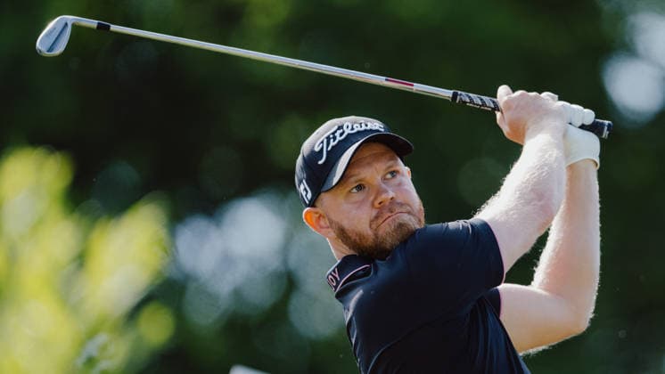 GOLF - Austrian Alpine Open KITZBUEHEL,AUSTRIA,31.MAY.26 - GOLF - DP World Tour, Austrian Alpine Open, GC Kitzbuehel-Schwarzsee-Reith. Image shows Nathan Kimsey (GBR).  GEPAxpictures xAlexanderxSolc