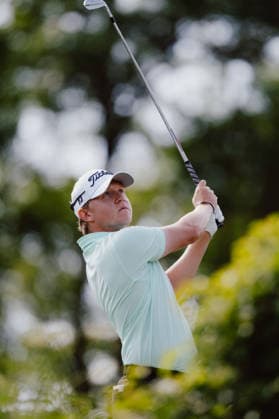 GOLF - Austrian Alpine Open KITZBUEHEL,AUSTRIA,31.MAY.26 - GOLF - DP World Tour, Austrian Alpine Open, GC Kitzbuehel-Schwarzsee-Reith. Image shows Albin Bergstrom (SWE).  GEPAxpictures xAlexanderxSolc