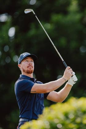 GOLF - Austrian Alpine Open KITZBUEHEL,AUSTRIA,31.MAY.26 - GOLF - DP World Tour, Austrian Alpine Open, GC Kitzbuehel-Schwarzsee-Reith. Image shows Sean Crocker (USA).  GEPAxpictures xAlexanderxSolc