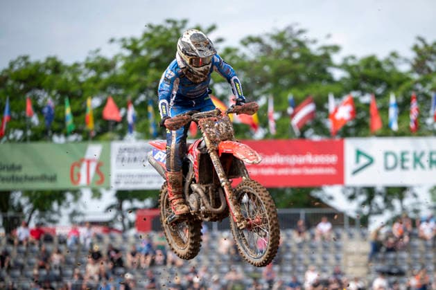 MXGP of Teutschenthal 2026 Teutschenthal, Germany 31 May 2026 In the picture Laura Raunkjaer DEN MX Academy Honda Racing Teutschenthal Motocross Track Talkessel Sachsen Anhalt Germany