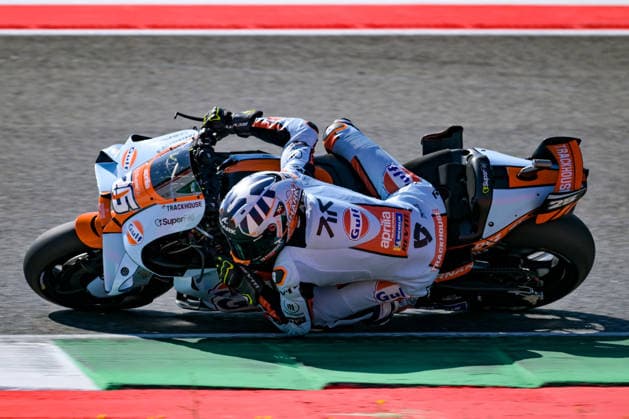 IPA85205877 - Raul Fernandez SPA Trackhouse Motogp Team Aprilia Warm Up during Italian Grand Prix, MotoGP World Championship, WM, Weltmeisterschaft in Mugello, Italy, May 31 2026  Copyright: xAlessioxMarini IPAxSportx xx 85205877