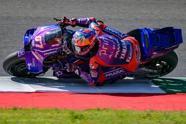 IPA85205872 - Toprak Razgatlioglu TUR Prima Pramac Yamaha Motogp Yamaha Warm Up during Italian Grand Prix, MotoGP World Championship, WM, Weltmeisterschaft in Mugello, Italy, May 31 2026  Copyright: xAlessioxMarini IPAxSportx xx 85205872