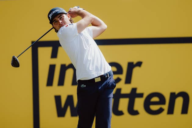 GOLF - Austrian Alpine Open KITZBUEHEL,AUSTRIA,31.MAY.26 - GOLF - DP World Tour, Austrian Alpine Open, GC Kitzbuehel-Schwarzsee-Reith. Image shows Maximilian Steinlechner (AUT).  GEPAxpictures xAlexanderxSolc