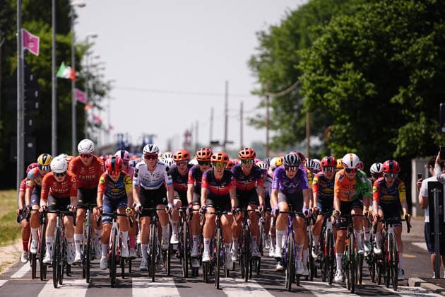 The race Netherlands™s Demi Vollering of FDJ United - Suez™s (C) during Stage 2 of the Giro d™Italia Women, from Roncade to Caorle, Italy, Sunday, May 31, 2026  Copyright: xMarcoxAlpozzi LaPressex